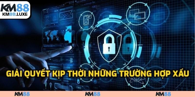 Giải quyết kịp thời những trường hợp xấu